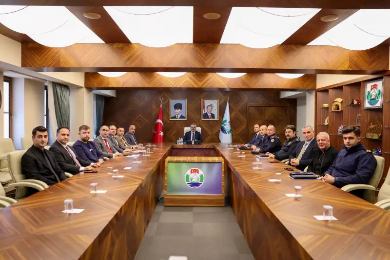 Rize il Spor Güvenlik Kurulu Toplantısı Yapıldı