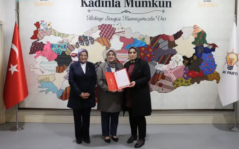 AK Parti Kalkandere Kadın Kolları’nda Görev Değişimi