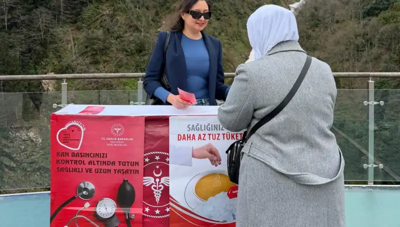 Rize'de Dünya Hipertansiyon Günü’nde Farkındalık Çağrısı