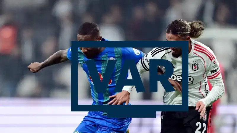 Çaykur Rizespor - Beşiktaş Maçında VAR Krizi!
