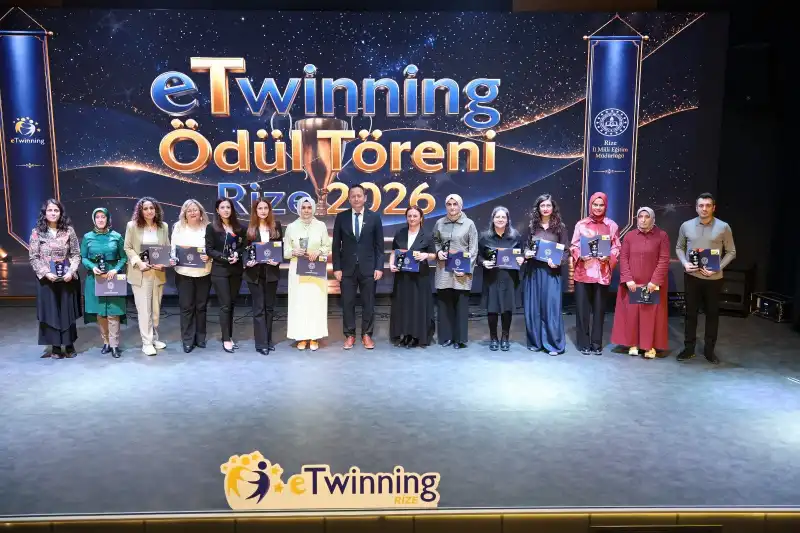 Rize’de eTwinning Başarısı Ödüllerle Taçlandırıldı