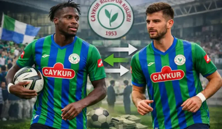Çaykur Rizespor’da Transfer Hareketliliği