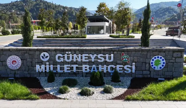 Güneysu Millet Bahçesi Vatadaşları Bekliyor