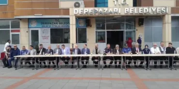Derepazarı’nda Bayramlaşma Programı