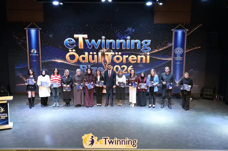 Rize’de eTwinning Başarısı Ödüllerle Taçlandırıldı