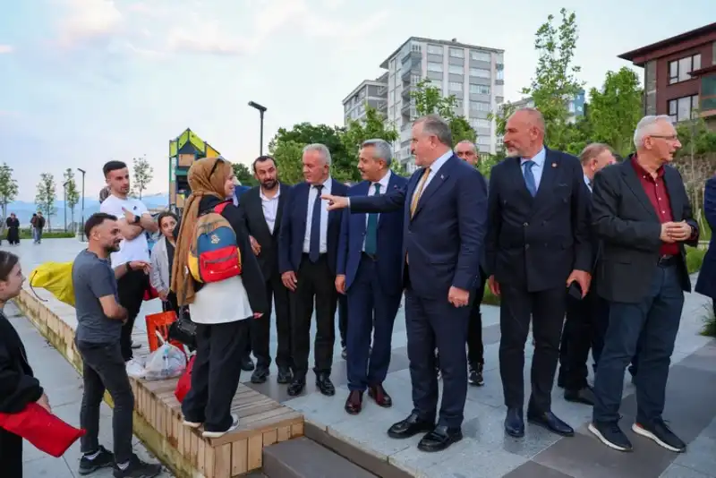 Pazar'da Uçuştan Manzaraya