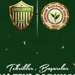 Çayelispor’dan Çaykur Rizespor’aTebrik Mesajı