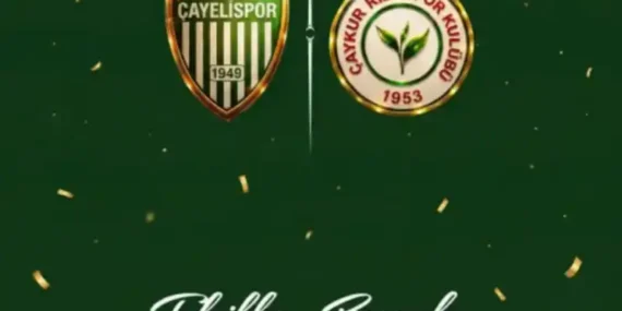 Çayelispor’dan Çaykur Rizespor’aTebrik Mesajı