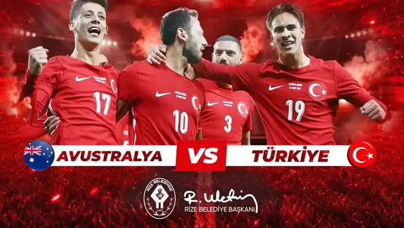 Rize’de Dünya Kupası Coşkusu Dev Ekrana Taşınıyor