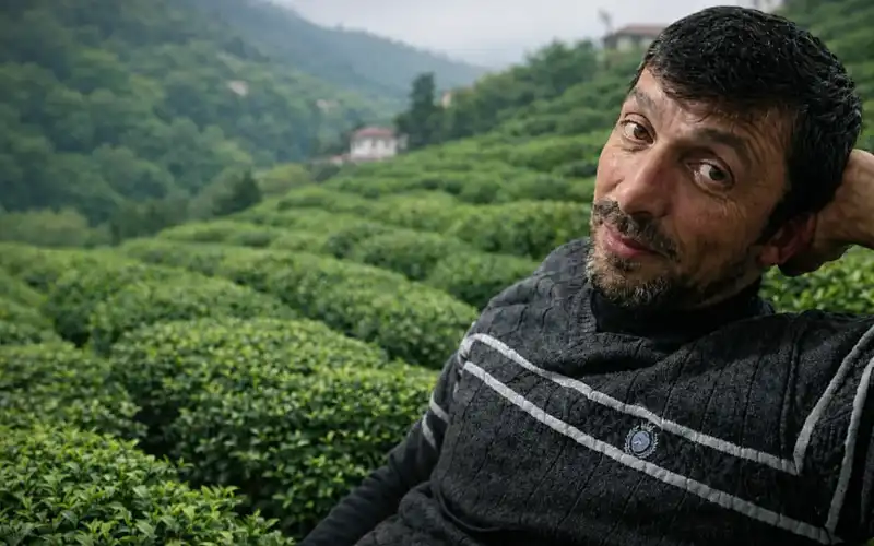 Güneysu’da Çay Bahçesinde Acı Olay
