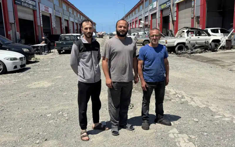 Pazar Sanayi Sitesi'nde Yol Tepkisi