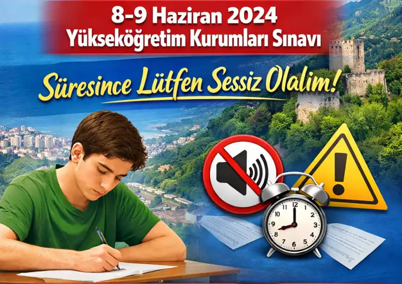 Rize Belediyesi’nden YKS Duyurusu