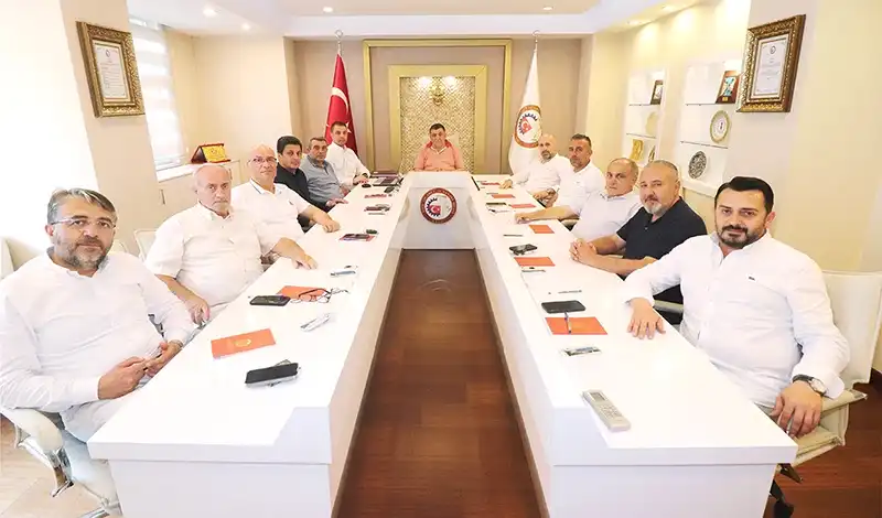 RTSO Yönetim Kurulu 186. Toplantısını Gerçekleştirdi