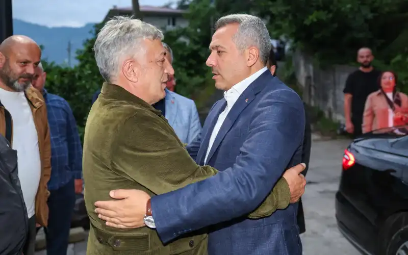 Vali Baydaş’tan Kalkandere’de Taziye Ziyareti