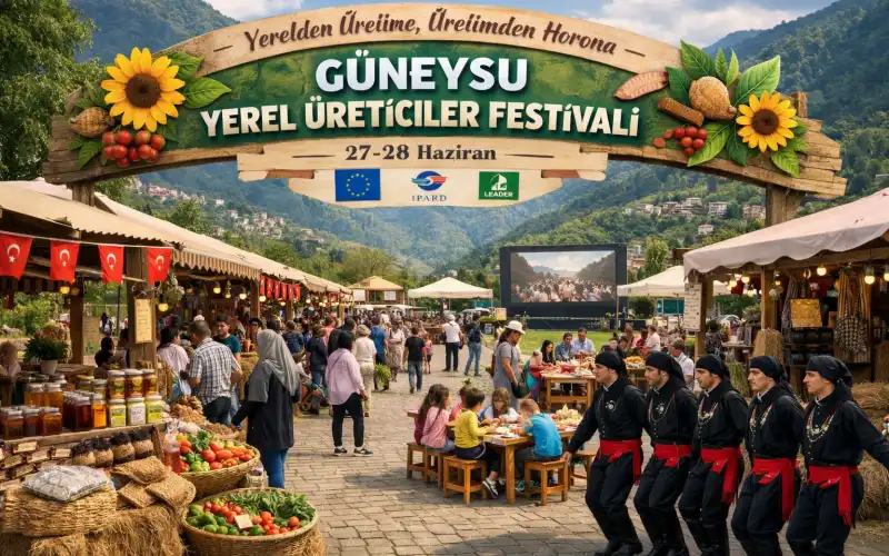 Güneysu’da Yerel Üreticiler Festivali Başlıyor