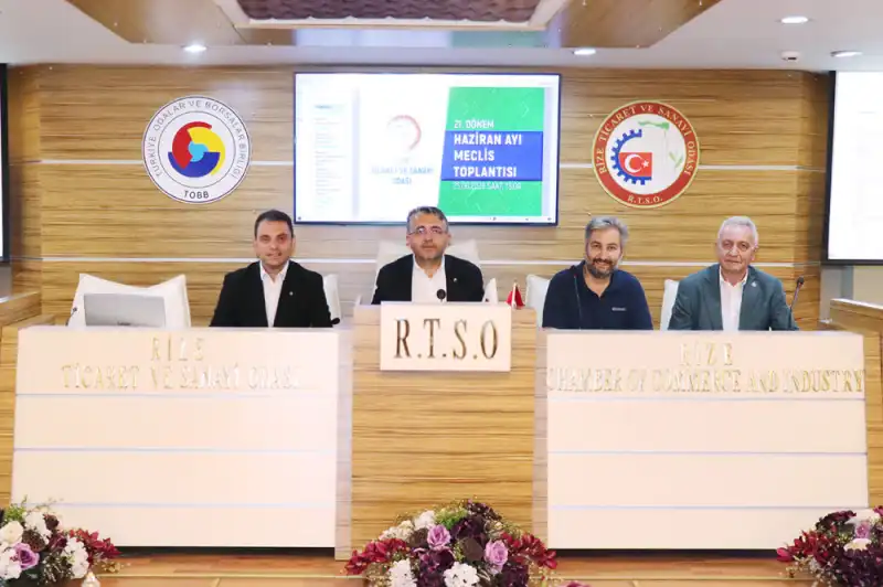 RTSO Haziran Ayı Meclis Toplantısı Gerçekleştirildi