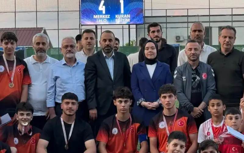 Rize’de Hafızlık Kur’an Kursları Futbol Turnuvası Finalle Sona Erdi