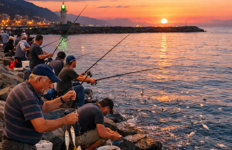 Rize Sahillerinde İstavrit Bereketi Başladı