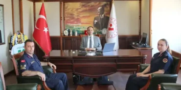 Derepazarı İlçe Jandarma Komutanlığında Görev Değişimi