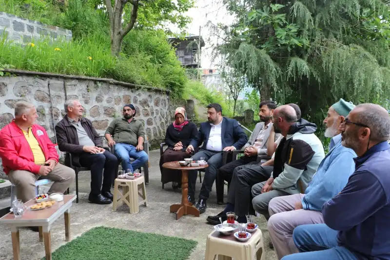 Rize İl Genel Meclisi Heyetinden Çamlıhemşin Çıkarması