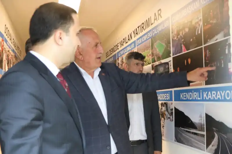 Kalkandere Kaymakamından Kendirli Belediyesi’ne İade-i Ziyaret