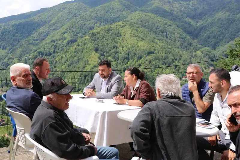 Rize İl Genel Meclisi Hemşin’de Sahaya İndi