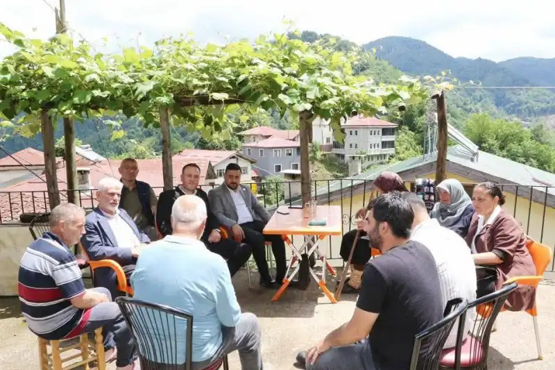 Rize İl Genel Meclisi Hemşin’de Sahaya İndi