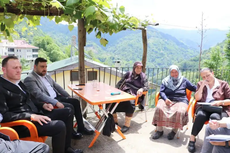 Rize İl Genel Meclisi Hemşin’de Sahaya İndi