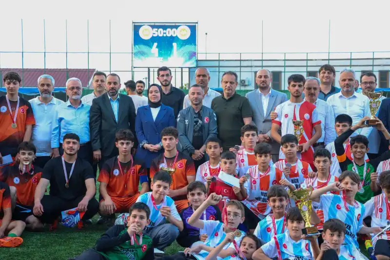 Rize'de Hafızlık Futbol Turnuvası Finali Tamamlandı