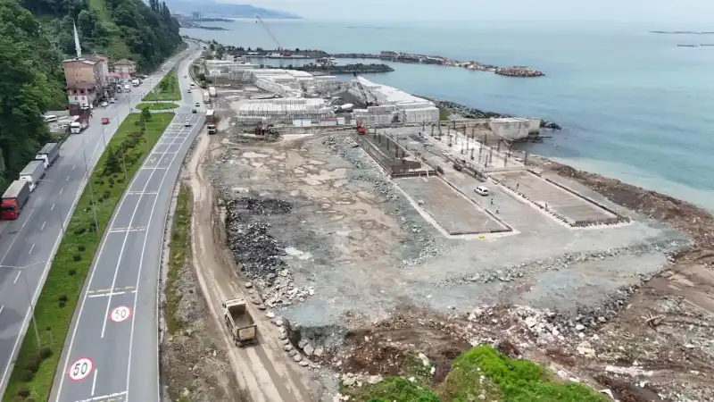 Rize'de Su Ürünleri Toptan Hali Projesi Hayata Geçiyor