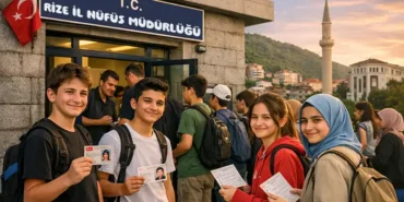Rize’de LGS Günü Nüfus Müdürlükleri Açık Olacak