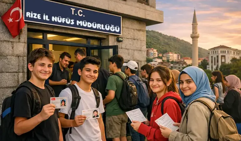 Rize’de LGS Günü Nüfus Müdürlükleri Açık Olacak