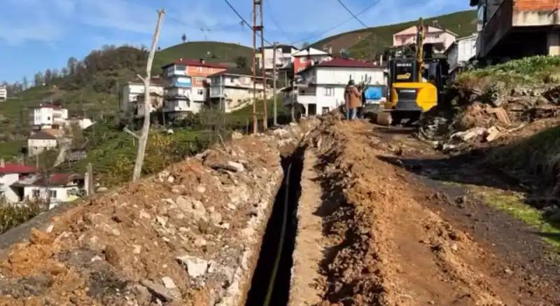 Kalkandere’de Doğalgaz Seferberliği
