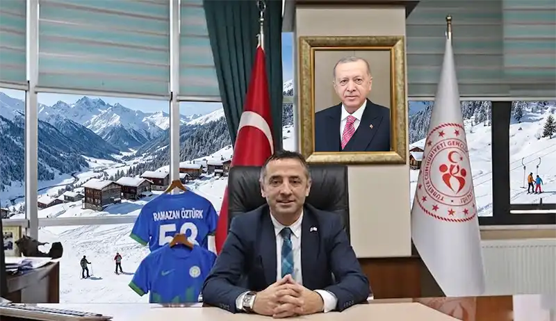 Rize Gençlik ve Spor İl Müdürü Ramazan Öztürk