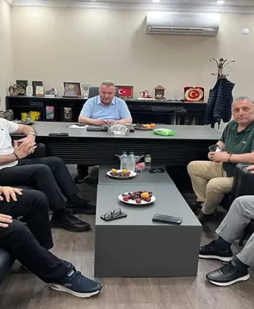 Kalkandere Heyetinden AK Parti Rize İl Başkanlığına Ziyaret