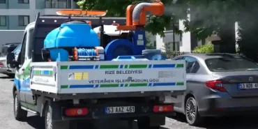 Rize Belediyesi Sivrisineklere Karşı Alarmda