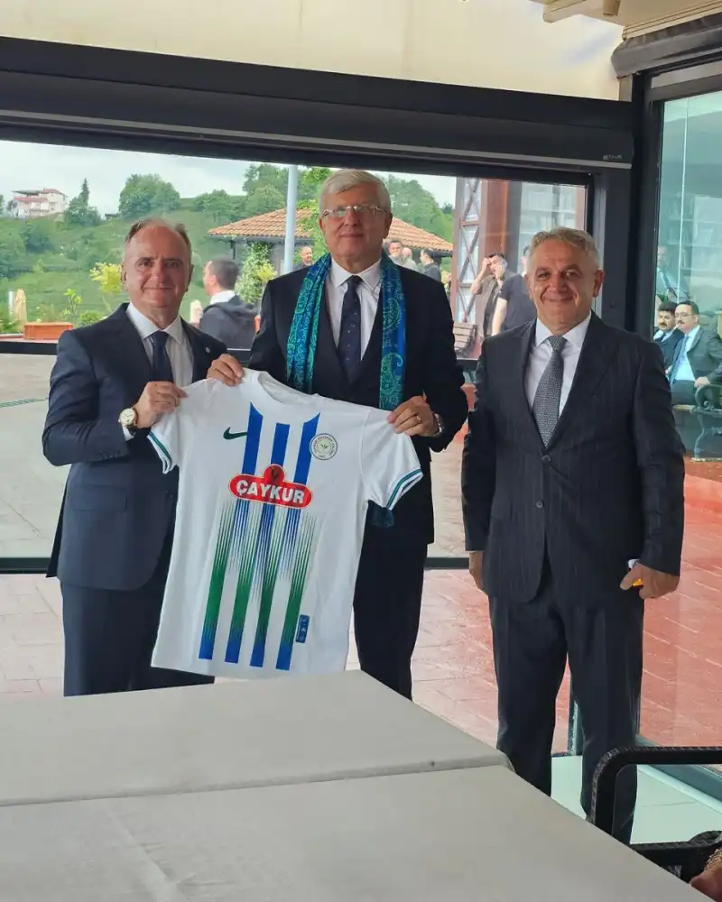 Çaykur Rizespor’dan Bakan Gürlek’e Anlamlı Jest