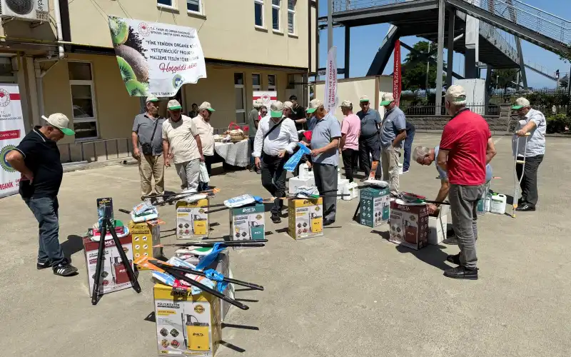 Rize'de Organik Kivi Üreticilerine Tam Destek