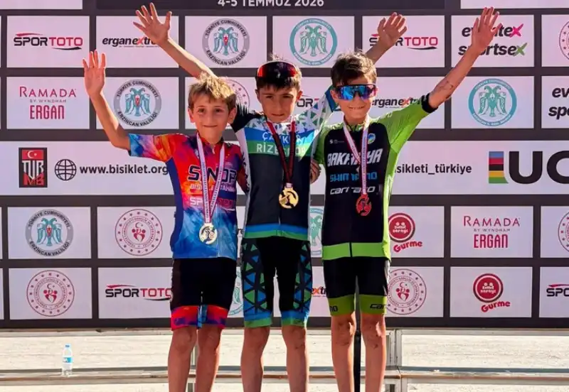Rize'nin Pedalları Erzincan'da Zirveye Çıktı