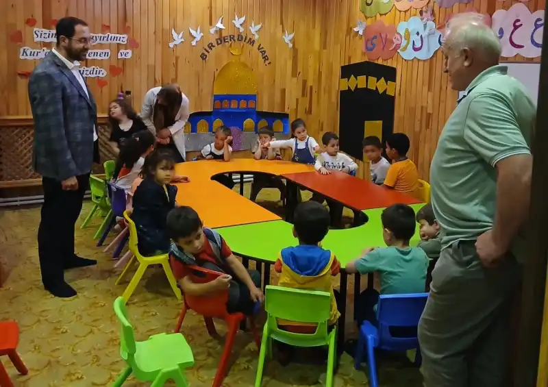 Kalkandere'de Yaz Kur’an Kursları Dualarla Başladı