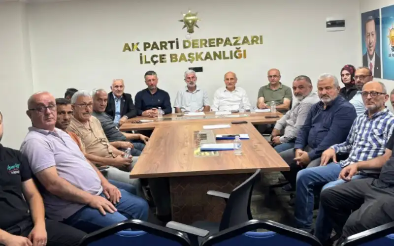 AK Parti Derepazarı'nda Toplantı