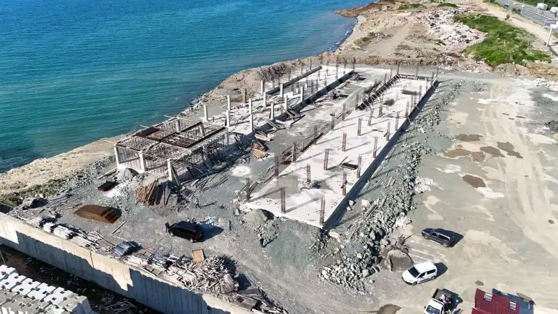 Rize’de Su Ürünleri Toptan Hali Projesi Yükseliyor