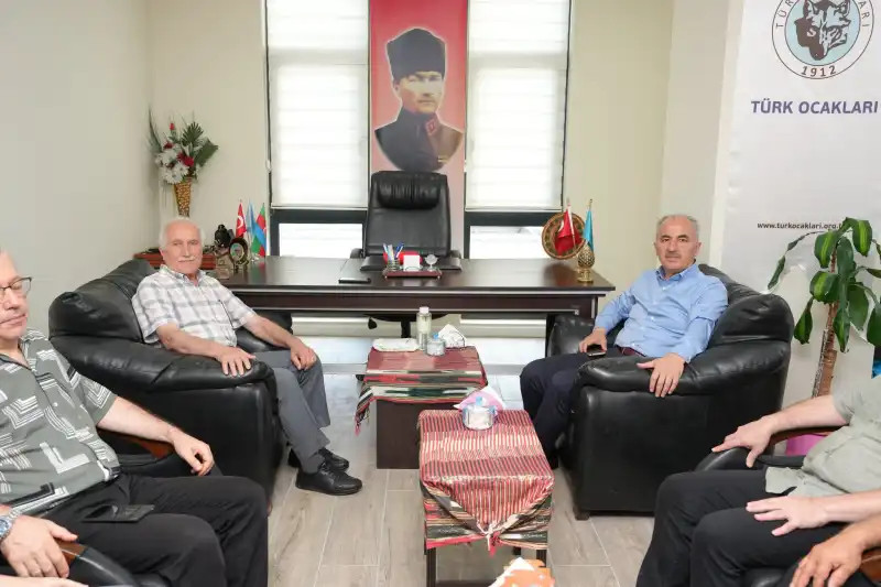 Rize Belediye Başkanından Türk Ocaklarına Ziyaret