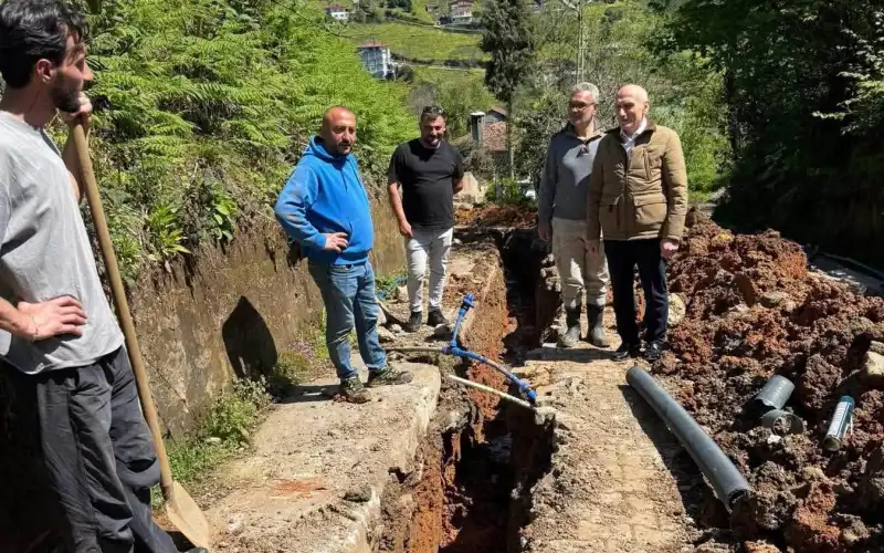 Derepazarı'nda Doğalgaz Sevinci