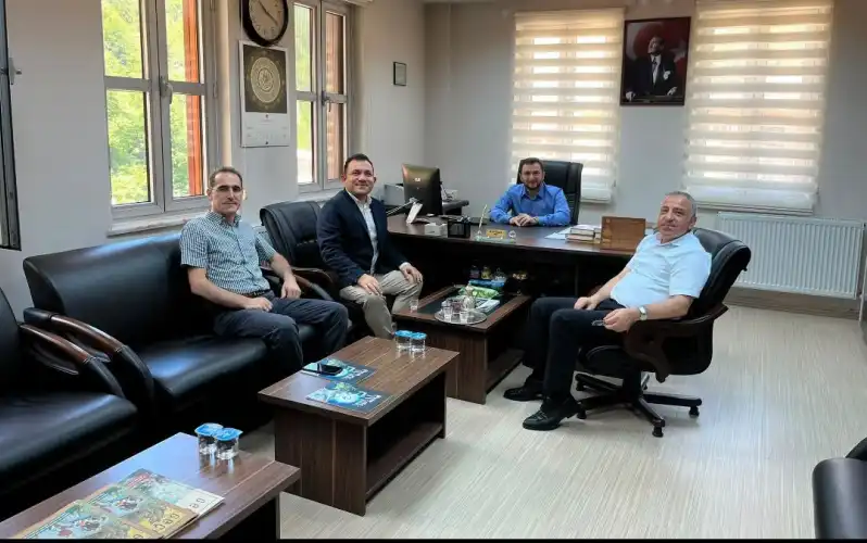 İkizdere Protokolünden Müftü Berber’e Umre Tebriği