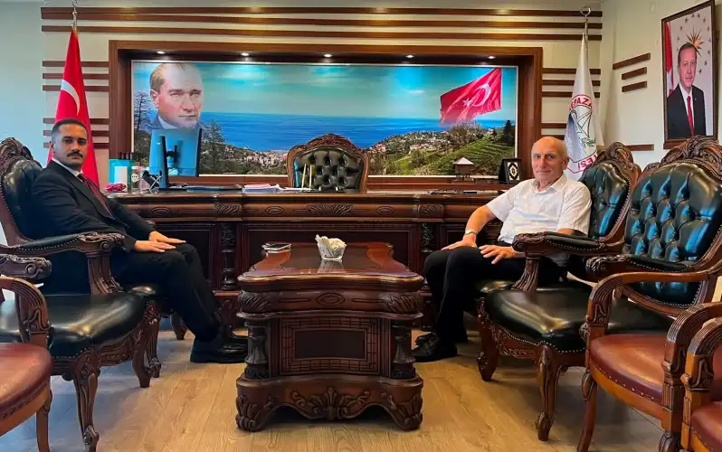 Derepazarı Kaymakam Vekili Palabıyık’tan Başkan Kalça’ya Ziyaret