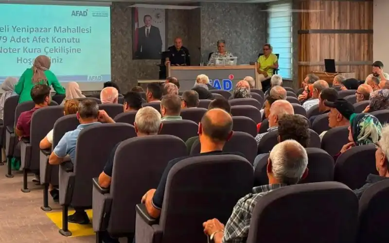 Çayeli’de Afet Konutlarında Heyecanlı Gün