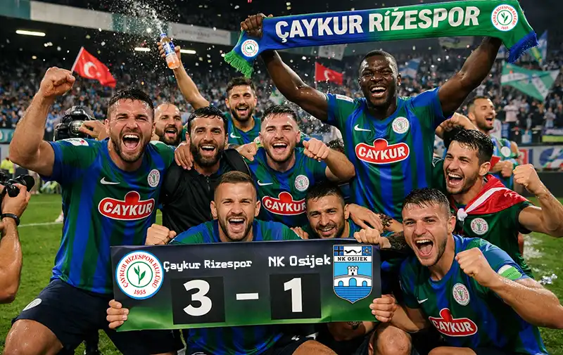 Çaykur Rizespor 3-1 NK Osijek