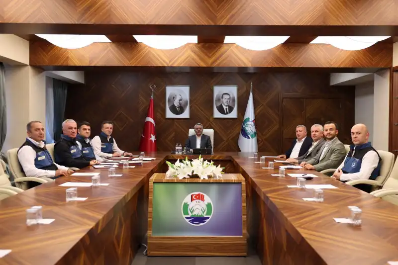 Rize'de Haftalık Gündem Masaya Yatırıldı