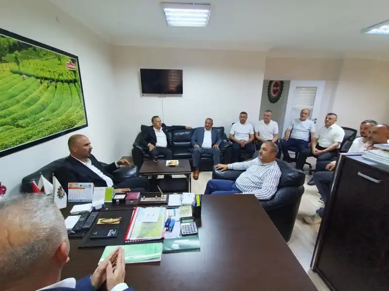 Öz Gıda-İş Rize Şubesi'ne Hayırlı Olsun Ziyareti